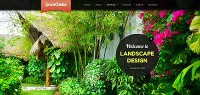 Landscape Design, Bootstrap template