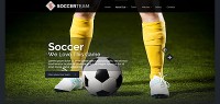 Soccer Club, Bootstrap template